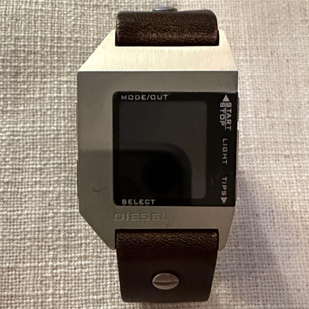 Diesel Silver and Brown men’s watch